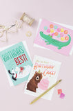 Birthday Alligator Card