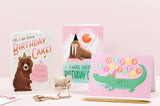 Birthday Alligator Card