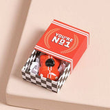 Tiny Matchbox Ceramic Token: Dog