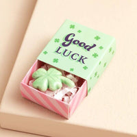 Tiny Matchbox Ceramic Token: Bear