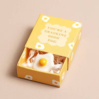 Tiny Matchbox Ceramic Token: Bear