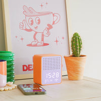 Rise Play - Bluetooth Speaker & Alarm Clock: Orange