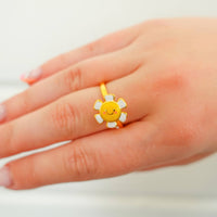Daisy Spinner Ring