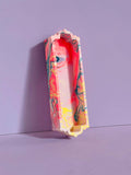 Deco Pen Organiser / Tray in Coral & Lilac