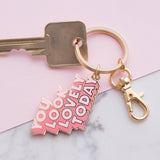 You Look Lovely Today - Enamel Keyring