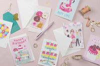 Happy Birthday Cakes Card