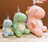 Birthday Dinosaur Plushie Toy