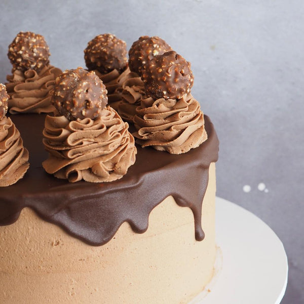 Hazelnut and Chocolate Cake