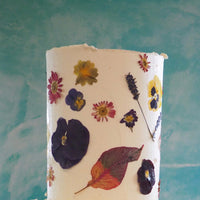 Edible Flowers Cake