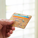 Natural Cork Credit Card Holder: Natural