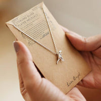 Silver T-rex Dinosaur Necklace