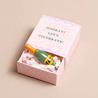 Tiny Matchbox Ceramic Token: Bear