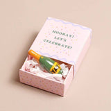 Tiny Matchbox Ceramic Token: Bear