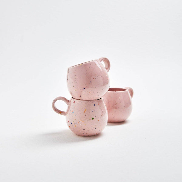 Party Medium Ball Mug Pink 250ML