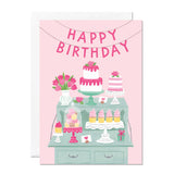 Happy Birthday Cakes Card