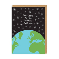 Welcome To The World Little One Greeting Card