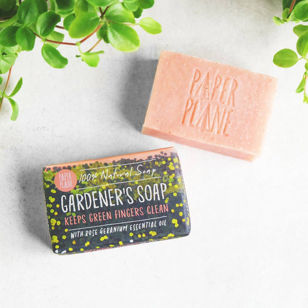 Gardener's Soap 100% Natural Vegan Rose Geranium