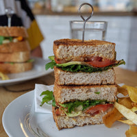 Avocado, Tomato and Dijon Sandwich (Vegan)