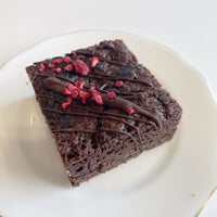 Vegan Raspberry Brownie