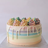 Pastel Rainbow Cake