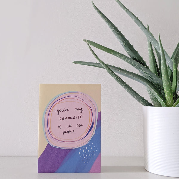 Favourite of all the people Card