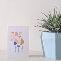 You Did It! Card
