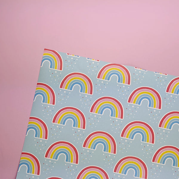 Rainbows Wrapping Paper (sheet)