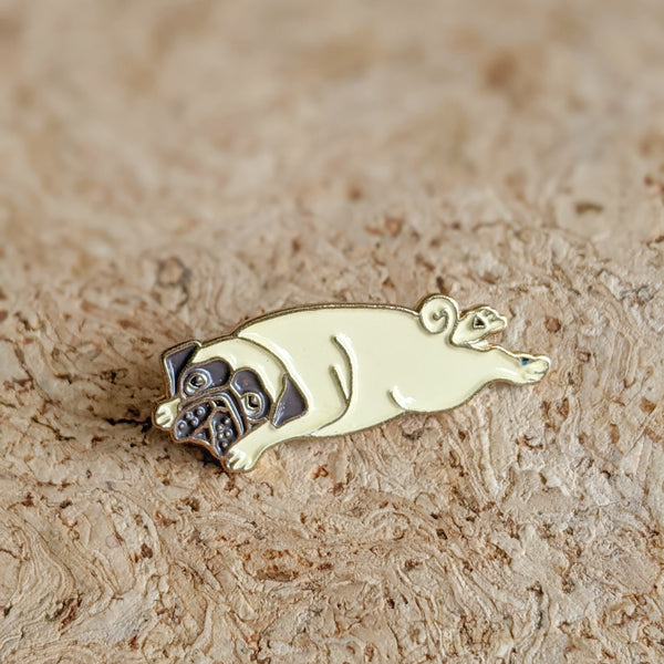 Pug Enamel Pin