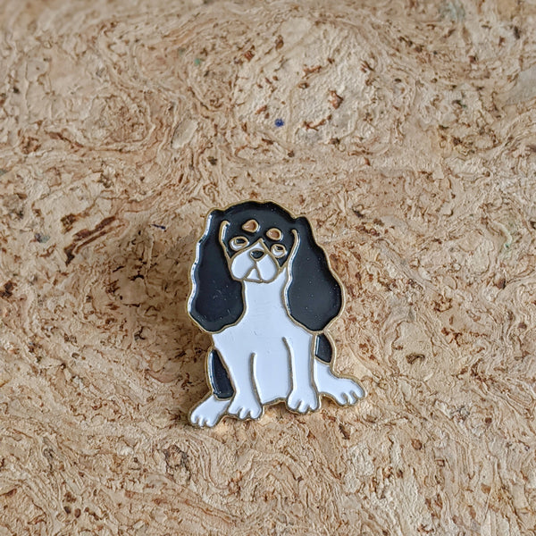 Cavalier Spaniel Enamel Pin