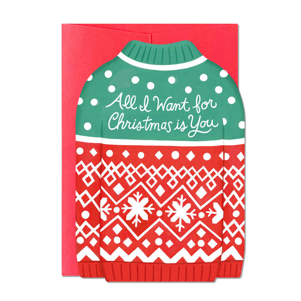 All I Want For Christmas | Christmas Cards | Holiday Cards