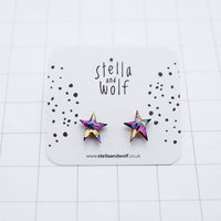 Galaxy Wonky Star Earrings