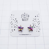 Galaxy Wonky Star Earrings