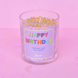 Birthday Cake Happy Birthday Sprinkle Candle