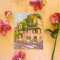 La Maison Rose Art Print 8x10
